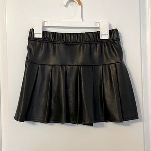 Abercrombie Kids Faux Leather Skirt - 9/10